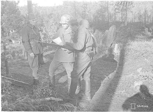 Finnish Camo Helmets- Period Photo Pictorial