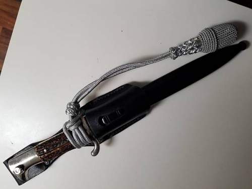 Etched Parade Bayonet