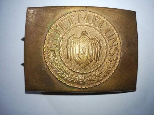 Original german belt buckles?