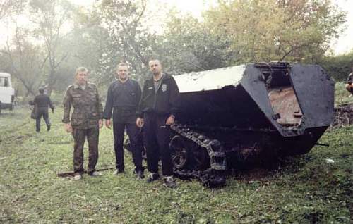 German Stug found in Pskov area