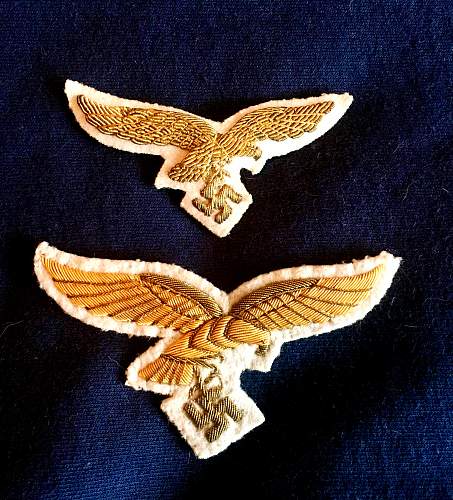 Luftwaffe General's Eagles for summer wear