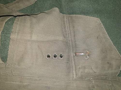 M36 Tunic with ostfront Ribbon.