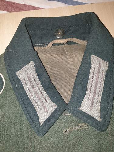 M36 Tunic with ostfront Ribbon.