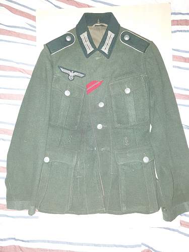 M36 Tunic with ostfront Ribbon.