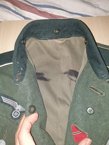 M36 Tunic with ostfront Ribbon.