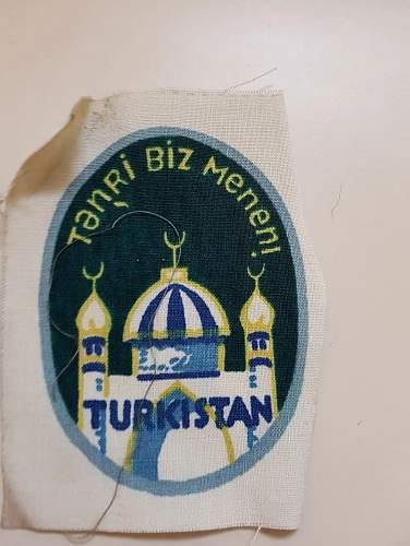 Question about third pattern Turkestan sleeve shields