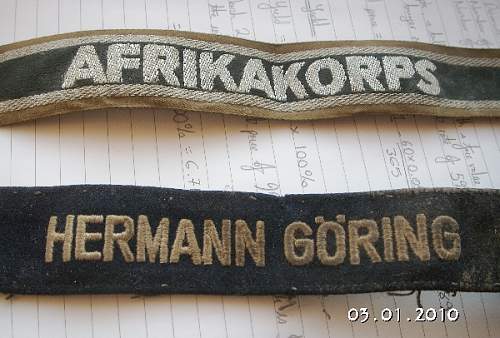 Hermann Göring cloth insignia ???