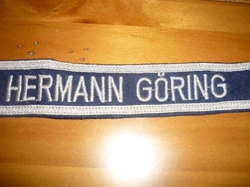 hermann goring cuff title?