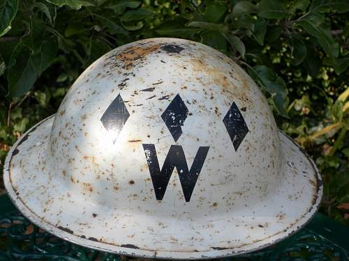 wardens helmet