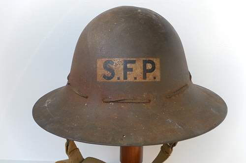 Civilian protective helmet : Supplementary Fire Parties