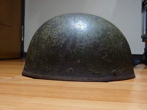 Need help to identify helmet, probably derivative from British paratrooper helmet