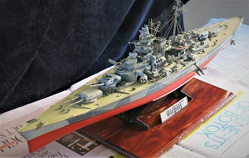 Schlachtschiff Tirpitz 1/350 Scale Model