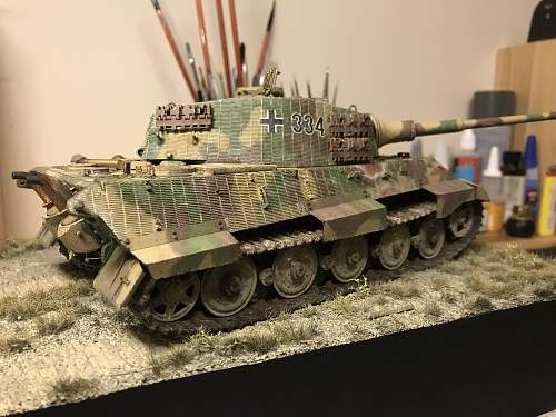 King Tiger 1/35 diorama