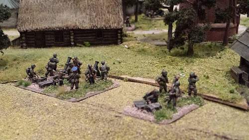 Superb 15mm battle of Kursk war games table.