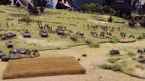 Superb 15mm battle of Kursk war games table.