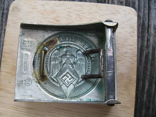 HJ belt buckle