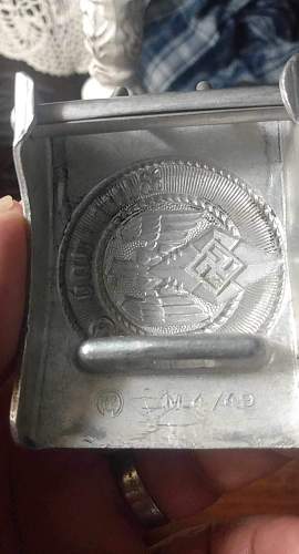 HJ buckle m4/49 aluminum need opinions please Real ? Fake?