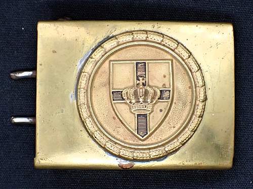 Scharnhorstbund (Scharnhorst League) Veterans Buckle