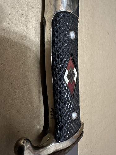 Need help with a Hitler Youth knife please
