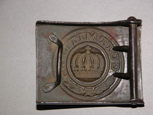 Imperial German Buckles.