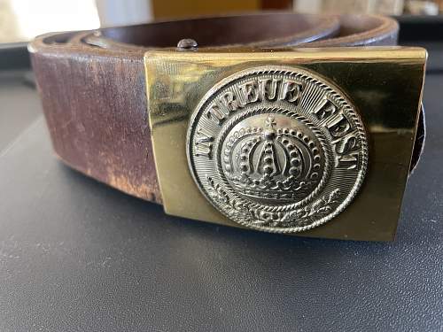 Bavarian em buckle?