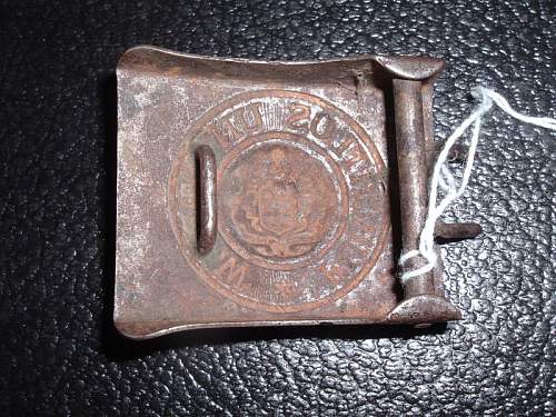 Imperial German Buckles.