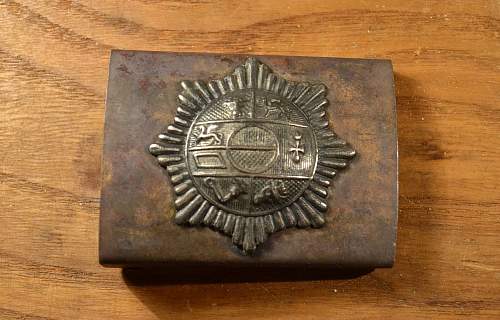 Fake Mecklenburg-Strelitz Buckle Sold on eBay recently