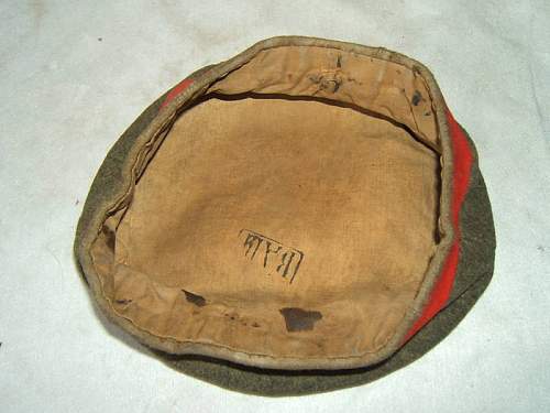 EM Krätzchen:  WW1 German Field caps/Feldmutze