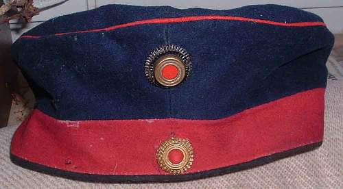 EM Krätzchen:  WW1 German Field caps/Feldmutze