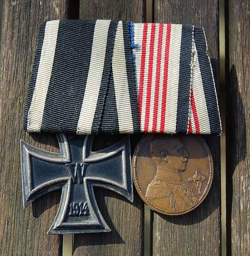 The Kaiser's men’s medals