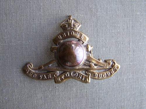 Royal Canadian Artillery Cap Badges