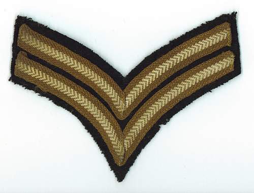 Small group of Reconnaissance Corps insignia