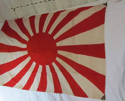 Is this Japan Rising Sun Flag authentic?