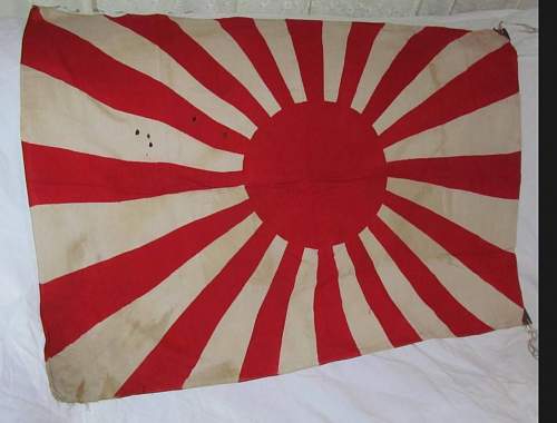 Is this Japan Rising Sun Flag authentic?