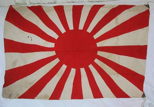 Is this Japan Rising Sun Flag authentic?