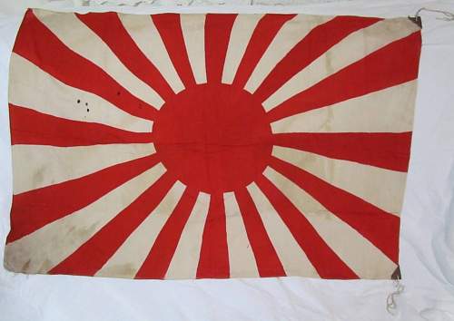 Is this Japan Rising Sun Flag authentic?