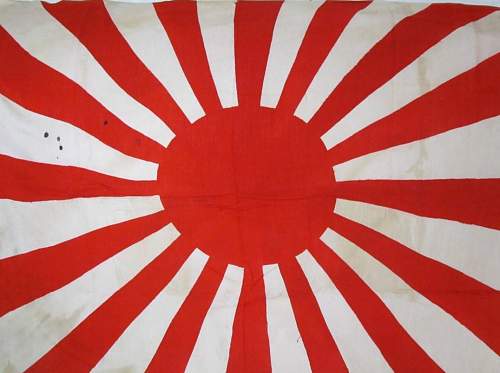 Is this Japan Rising Sun Flag authentic?