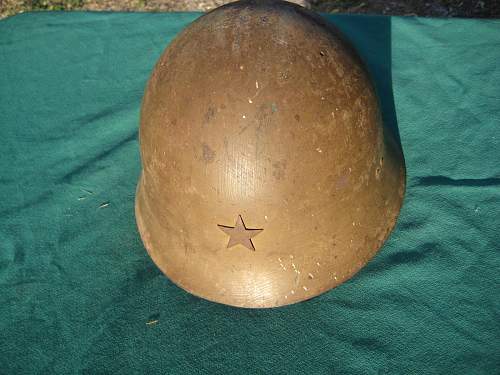 Japanese army helmet type 90: Authentic WW II ?