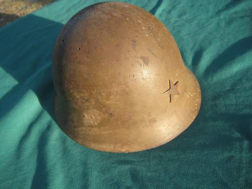 Japanese army helmet type 90: Authentic WW II ?