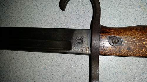 Unit Marked Japanese Bayonet?