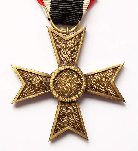 Das Kriegsverdienstkreuz des Jahres 1939.