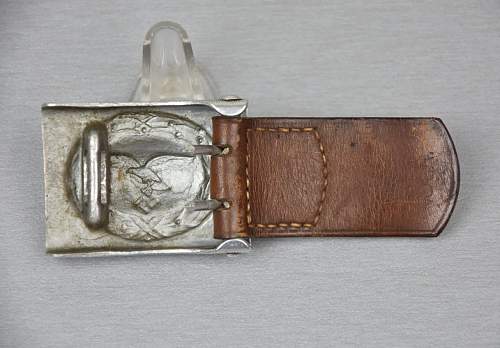 Aluminium Luftwaffe buckle Dransfeld