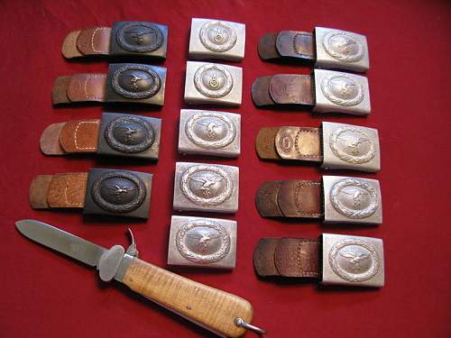 Luftwaffe Buckles - w/RLB