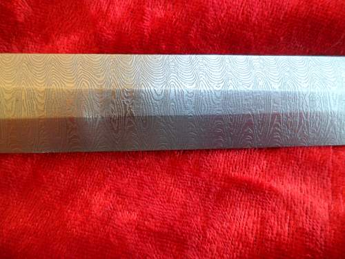 1st pattern Luftwaffe Damascus dagger??