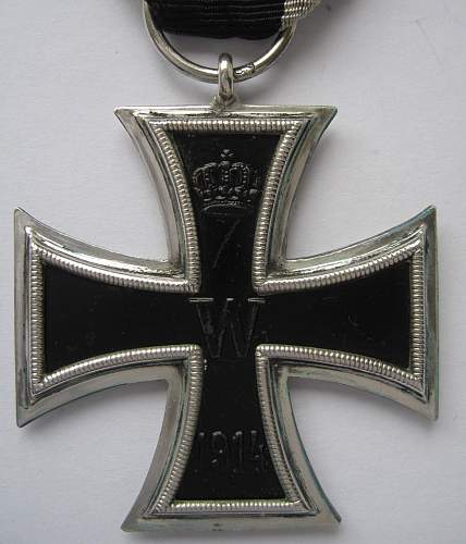 Eisernes Kreuz Second class?