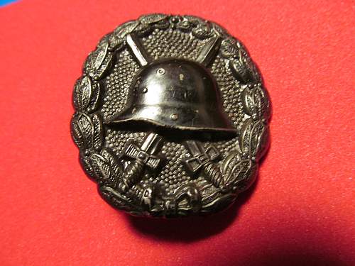 Ww 1 black wound badge