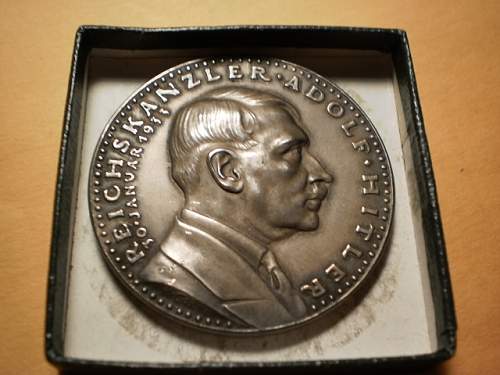 Large Unknown Commemorative SA Medal