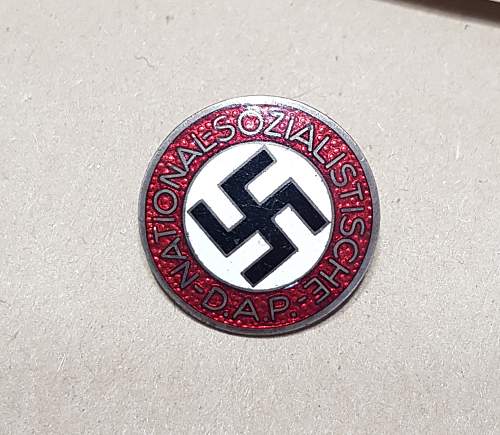 NSDAP Parteiabzeichen M1/102