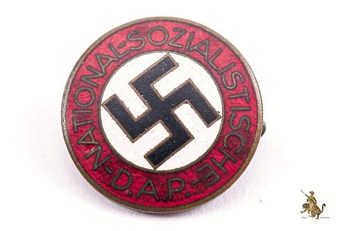 NSDAP Pin Help Needed. real/ fake or repo?