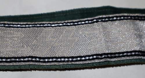 Allgemeine SS Officer Brocade Belt - Authenticate Please